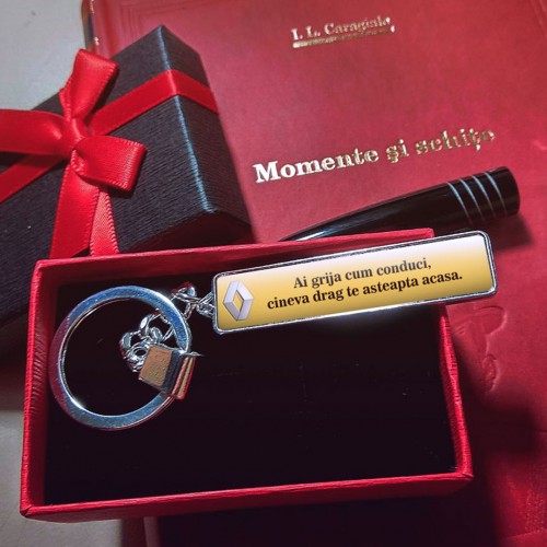 Breloc personalizat SILVER