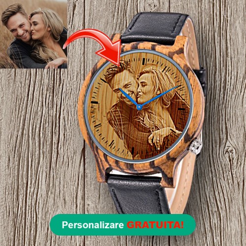 Ceas-de-lemn-personalizat
