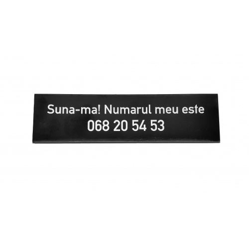 Placuta numar telefon Mare