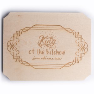 Tocator lemn 24 x 15 cm personalizat