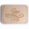 Tocator lemn 24 x 15 cm personalizat
